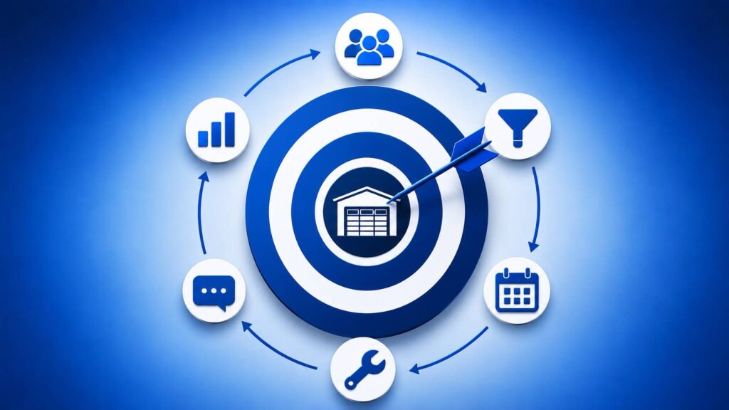 targeted marketing system garage doors