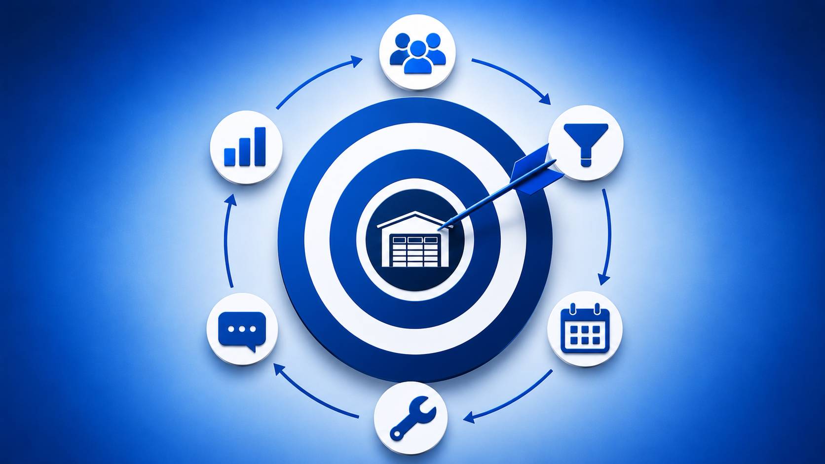 targeted marketing system garage doors