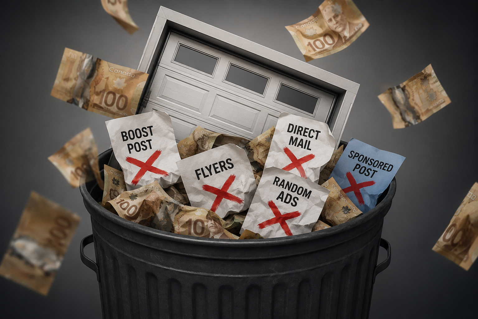 Random Garage Door Marketing is costing you thousands